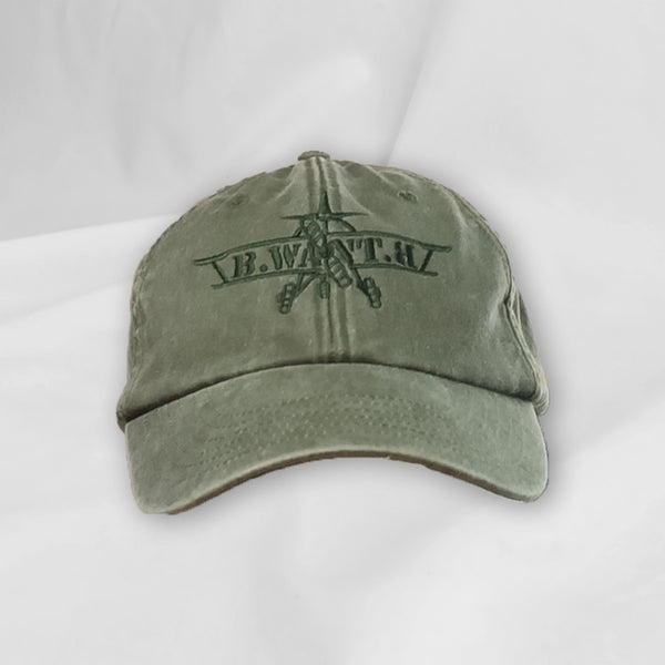 Cappellino con visiera Verde Militare - B.WANT.B EssentiaL