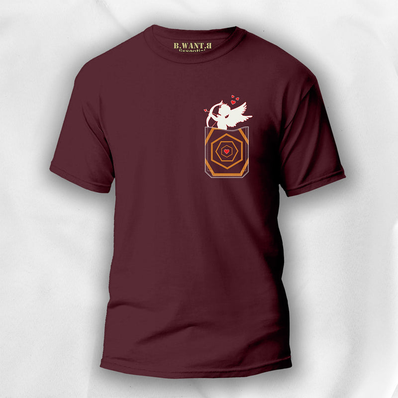 T-shirt Pocket-Mockup "Cupid" - B.WANT.B - EssentiaL