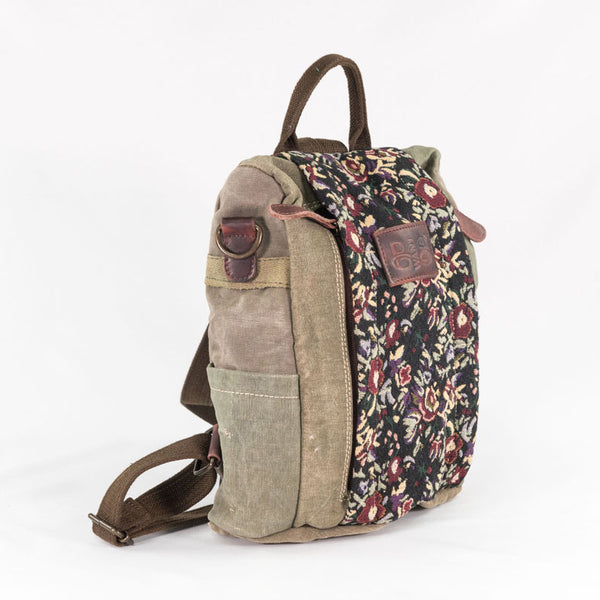 Zaino Donna "Women BackPack CrossBody" Tent Original - Tapestry Fabric