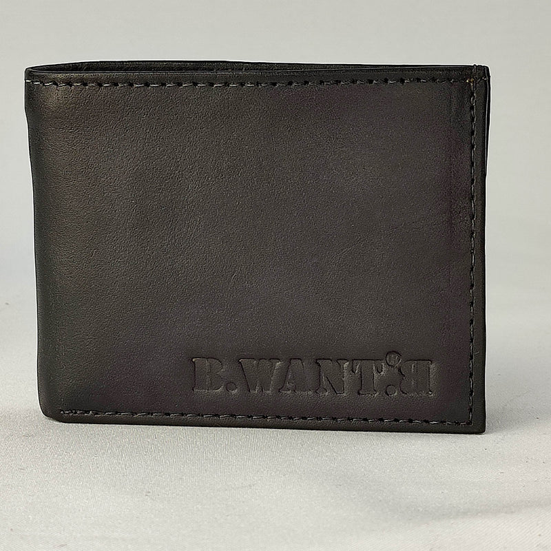 Black Asphalt Garment Dyed Wallet. with purse