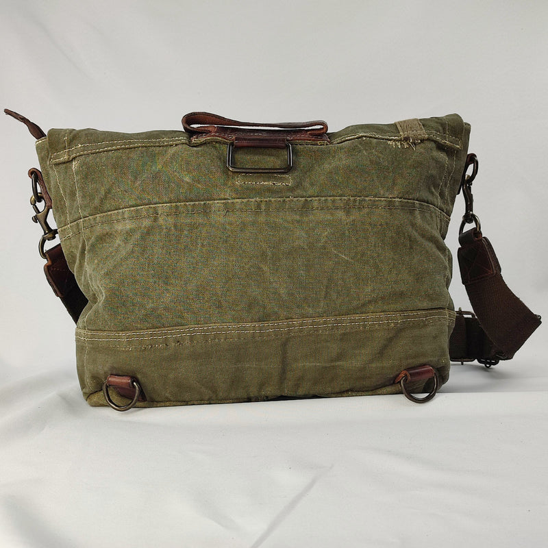 Postina Shoulder Bag with Tent Original Green "Messenger / BackPack" Backpack function